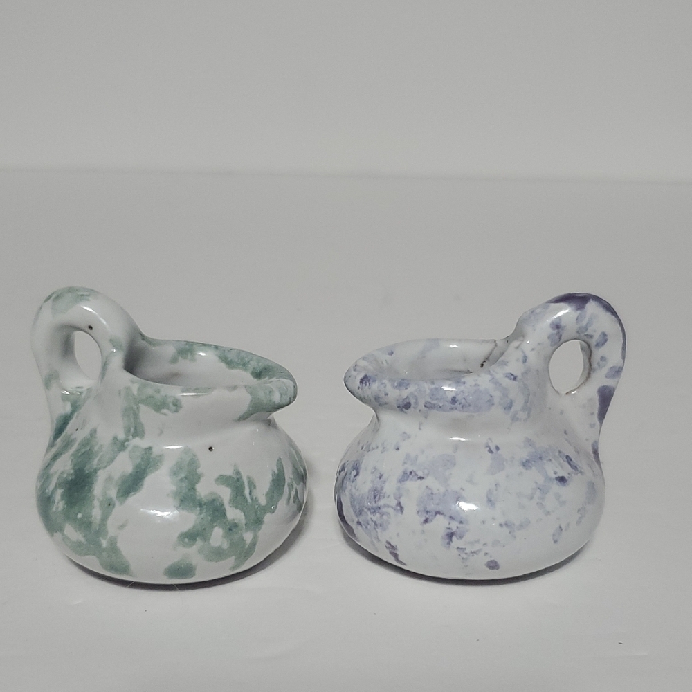 Bybee Pottery Ceramic Miniature Pitchers